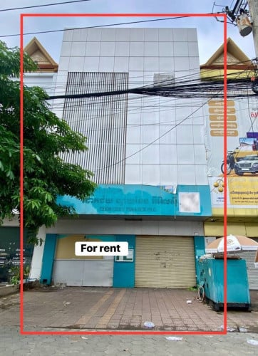 ផ្ទះអាជីវកម្ម សម្រាប់ជួលនៅ សង្កាត់ ស្ទឹងមានជ័យShophouse for rent at sangkat stoengmeanchey