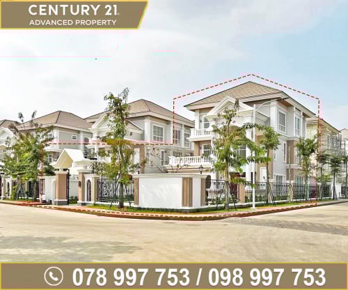 🏘 វីឡាទោល កែង (PrinceB) ក្នុងបុរី ប៉េងហួតបឹងស្នោ ត្រូវការលក់បន្ទាន់ខ្លាំង