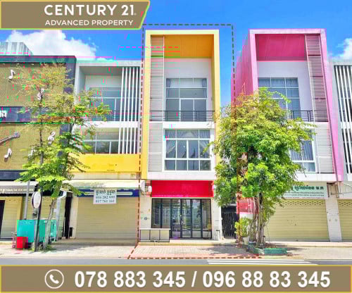 🏘 ផ្ទះអាជីវកម្ម ខាង(SH-A) លើផ្លូវធំ Polaris ក្នុងបុរី ប៉េងហួតបឹងស្នោ ត្រូវការលក់បន្ទាន់ខ្លាំង