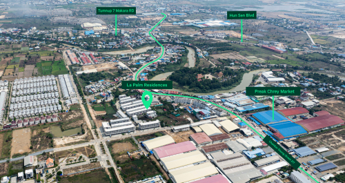 Link Villa For Rent in La Palm Residences | 3 Beds, 4 Baths | Aeon3 | New Airport