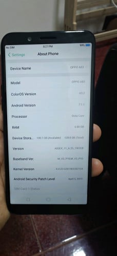 oppo f7 and A83  128gb