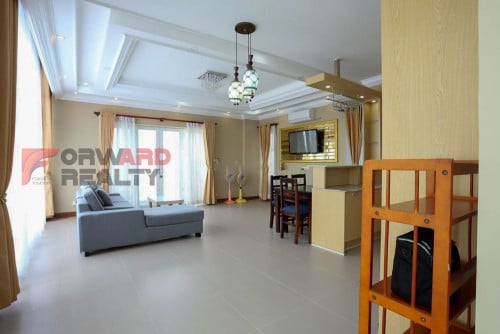 Penthouse 1 Bedroom apartment with swimming pool and gym available for rent in Russian Market Area