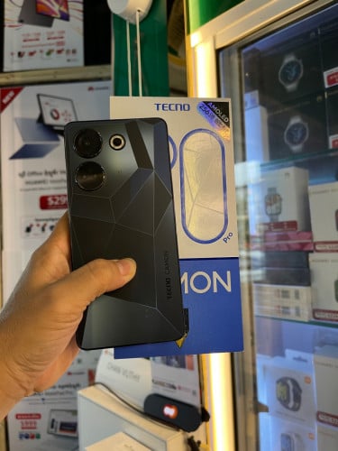 Tecno Camon20 Pro 8G+8G/256GB 98% full set box តម្លៃល្អ