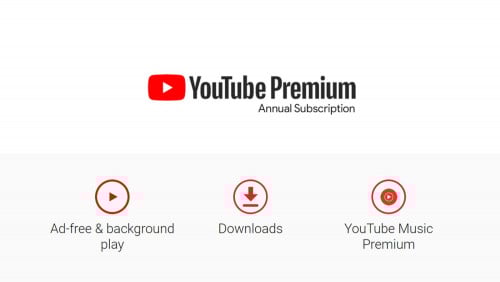 Youtube Premium 1 Year Membership  (12ខែ)