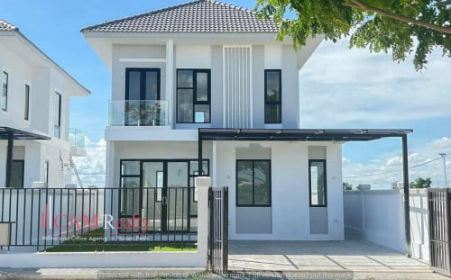 ផ្ទះវីឡាទោល 3បន្ទប់គេងសម្រាប់លក់ | បុរី សុវណ្ណភូមិ