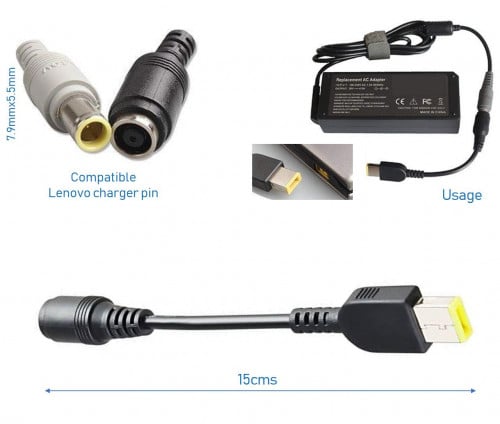 Charger converter for lenovo thinkpad