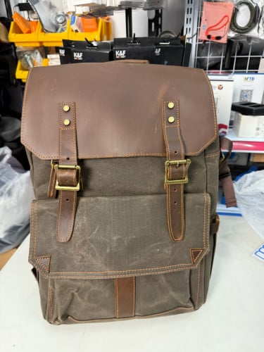 Vintage Camera Backpack
