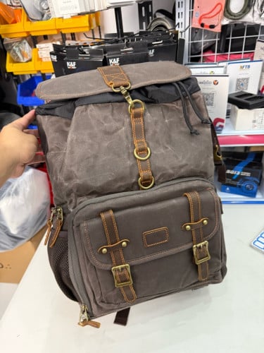 Vintage Camera Backpack