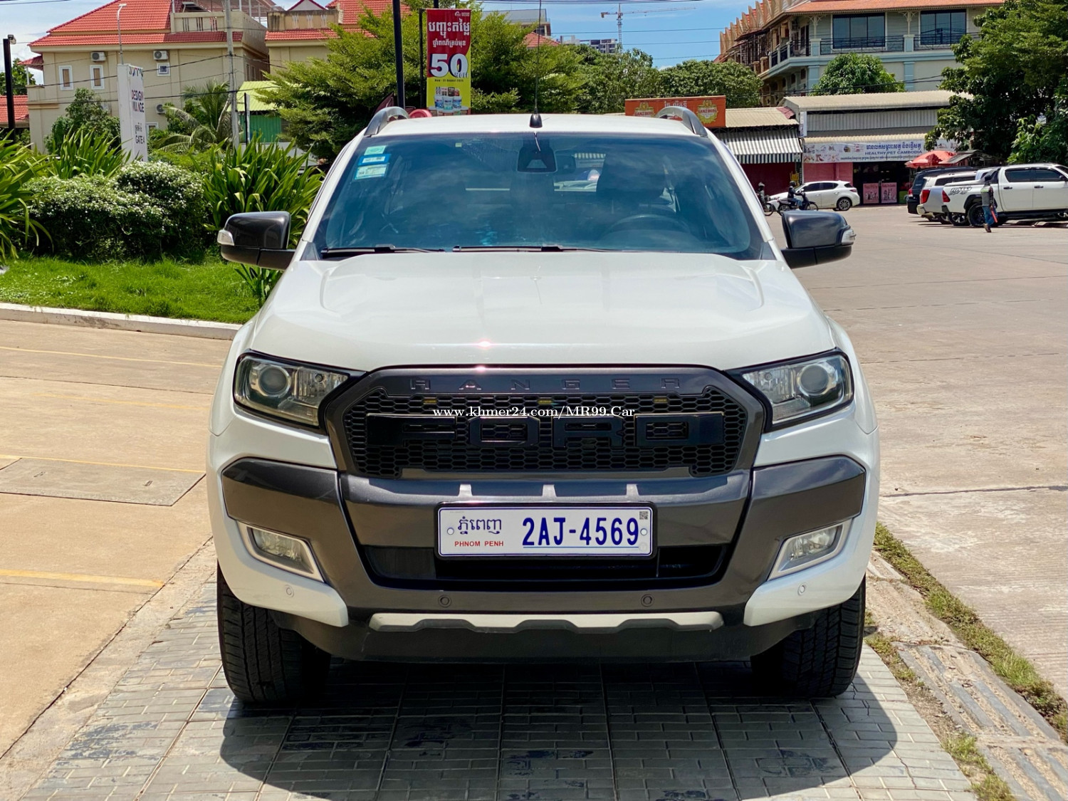 Mr. Matt Ranger 2017 Ford Ranger Wildrak Full 3.2L price $31500.00 in Phnom Penh Thmei ...