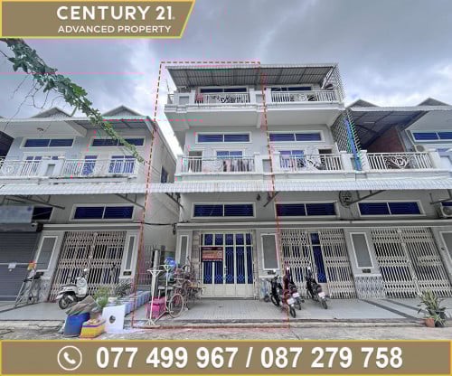 🏡 ផ្ទះល្វែង (ខាង) ក្នុងបុរី LV ទួលពង្រ សង្កាត់ចោមចៅ ត្រូវការលក់បន្ទាន់ខ្លាំង