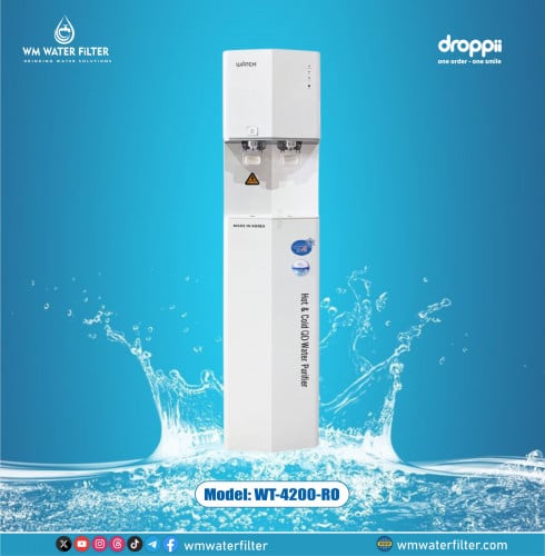 ម៉ាស៊ីនចម្រោះទឹកក្ដៅ និងត្រជាក់ Watek RO ម៉ូឌែល WT-4200-RO