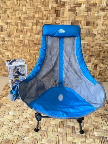 Cascade Mountain Tech Sling Chair features a comfortable, relaxed sling design with a high back