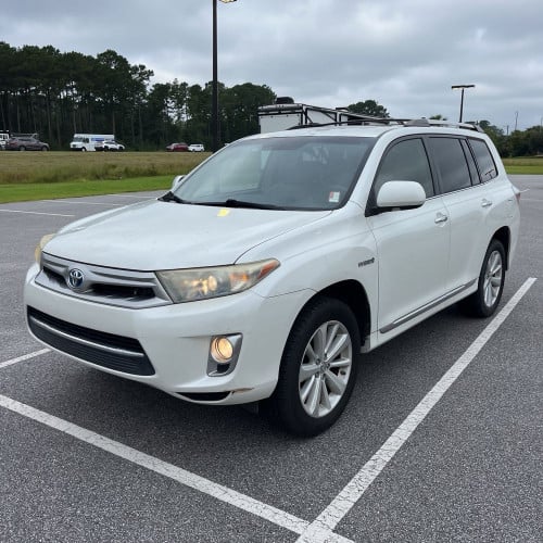 Highlander 2012 Hybrid limited អេក្រង់ធំ full ក្នុងលឿង