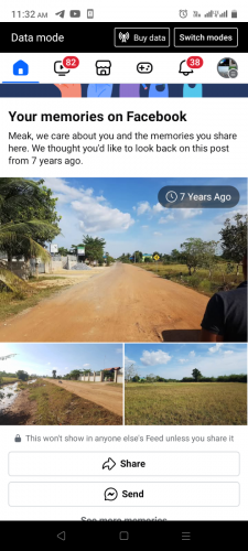 Land for sale at " Chbbar Mon " City ! Size =29m x80m ....= 7454sqm