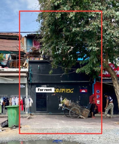 Shopសម្រាប់ជួលនៅ ផ្សារថ្មី