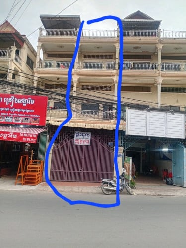 ផ្ទះជួលនៅផ្សារដើមថ្កូវ តំបន់អាជីវកម្ម