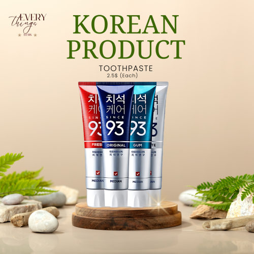 ថ្នាំដុសធ្មេញ​ (Korean) 2.5$