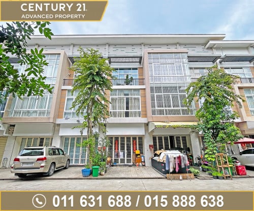 🏘 ផ្ទះអាជីវកម្ម (SH-B) សម្រាប់ជួល ក្នុងបុរី ប៉េងហួតបឹងស្នោ