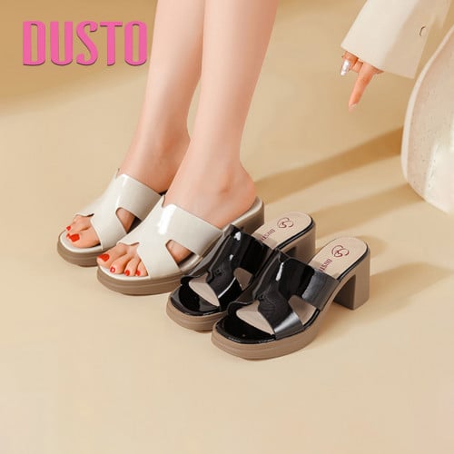 ស្បែកជើងស៊កកែងធំសេរីថ្មី  DUSTO-DW1047