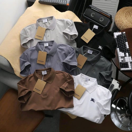 អាវយឺតដៃខ្លី កបើក ប្រេន gap BBr & Boss ម៉ូតពណ៌ដូចរូបលេខ M l xl xxl 3xl (50kg-100kg)