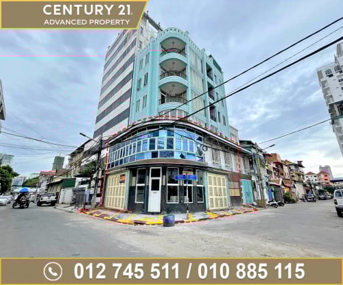 🏠 ផ្ទះអាជីវកម្ម (កែង) សម្រាប់ជួល នៅជិតផ្សារអូឡាំពិក ខណ្ឌបឹងកេងកង