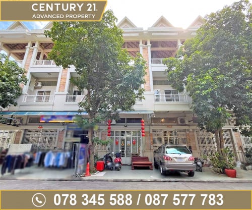 🏠 ផ្ទះល្វែង សម្រាប់ជួល ក្នុងបុរី ប៉េងហួត 598 ផ្លូវឯកឧត្តមជាសុផារ៉ា
