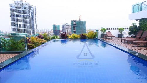 Service apartment 1 bedroom for rent near TK avenue