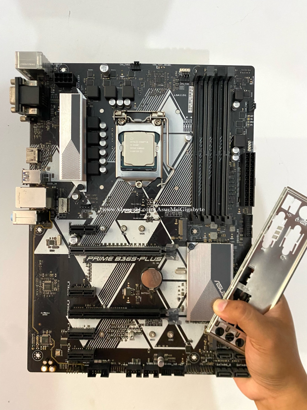 ASUS B365-PLUS + Intel Core i5-9400F