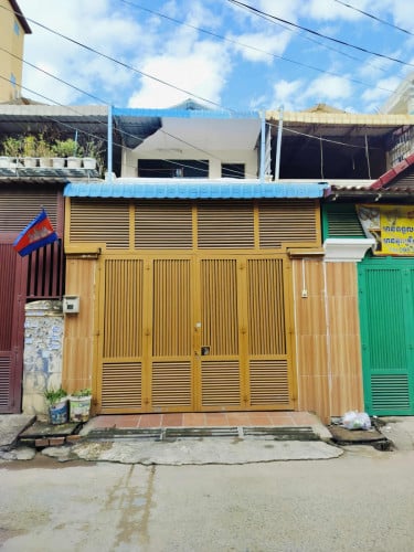 ផ្ទះលក់ ឬ ជួល ទីតាំង ក្រោយវត្តសន្សំកុសល ផ្លូវលេខ 10