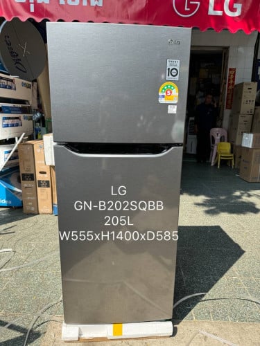 ទូទឹកកកទ្វាពី LG Fridge GN-B202SQBB | 205លីត្រ