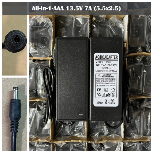 Adapter All-in-1-AAA 13.5V 7A (5.5x2.5)