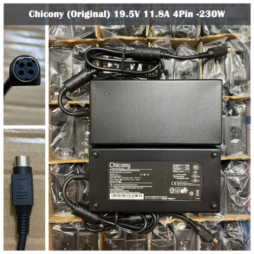 Adapter Chicony (Original) 19.5V 11.8A 4Pin -230W