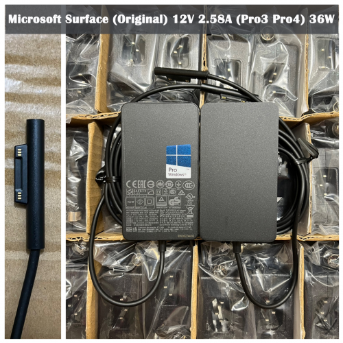Adapter Microsoft Surface (Original) 12V 2.58A (Pro3 Pro4) 36W