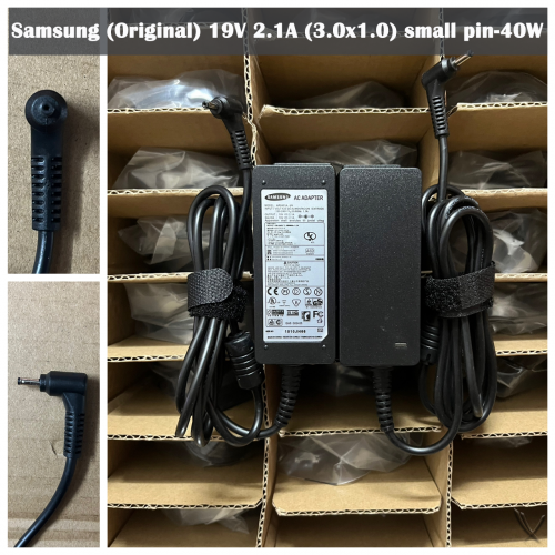 Adapter Samsung (Original) 19V 2.1A (3.0x1.0) small pin-40W