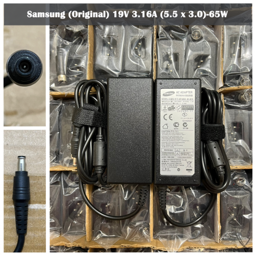 Adapter Samsung (Original) 19V 3.16A (5.5 x 3.0)-65W