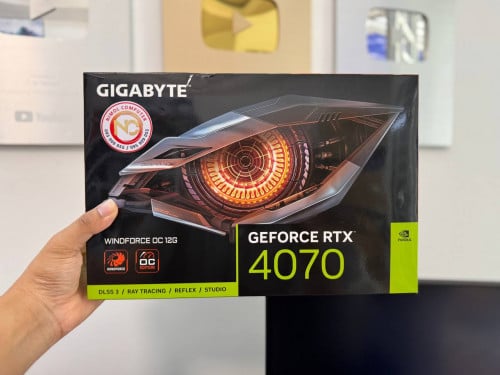 Gigabyte RTX 4070 WINDFORCE OC 12GB - VGA ថ្មី [ធានា1ឆ្នាំ]