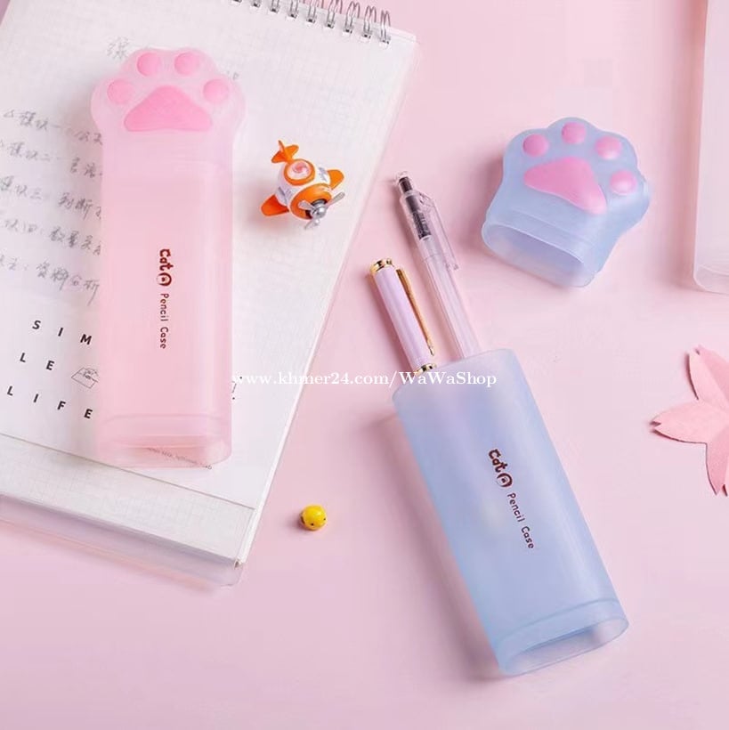 ប្រអប់ដាក់ប៊ិច cute សំភារះសិក្សា stationery
