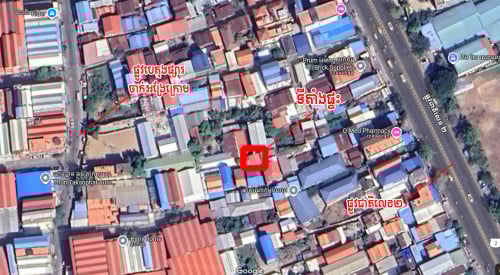 ផ្ទះលក់នៅចំកណ្តាលក្រុងភ្នំពេញតំលៃសមរម្យ (ប្លង់រឹង)