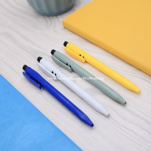ប៊ិច 0.5 4ដើម pen សំភារះសិក្សា stationery