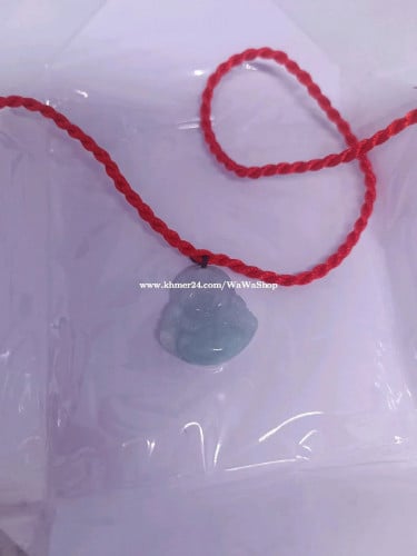 បន្តោងហ្គ្រិចមីយ៉ាន់ម៉ាកំរិតA ( 2cm ) នាំសំណាង缅甸玉佛Myanmar jade Buddha