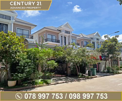 🏘 វីឡាភ្លោះ (Twin-B) សល់ដីមុខវែង 12.4ម ក្នុងបុរី ប៉េងហួតបឹងស្នោ ត្រូវការលក់បន្ទាន់ខ្លាំង