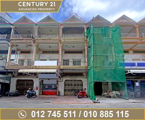 🏠 ផ្ទះល្វែង សម្រាប់ជួល នៅជិតផ្សារទំនើប TK Avenue Mall