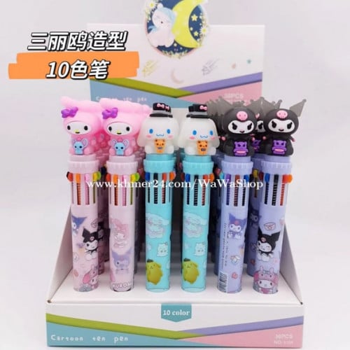 ប៊ិច Unicorn pen many color សំភារះសិក្សា stationery