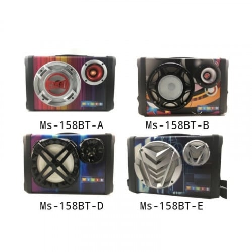 Model: MS - 158BT-A / B / E / D / bluetooth wireless speaker ( បាសប្លូធូ)/蓝牙音箱