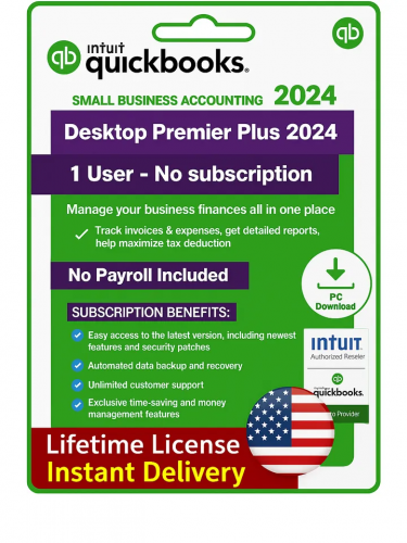 Quickbook Premier Pro Lifetime Key 1User
