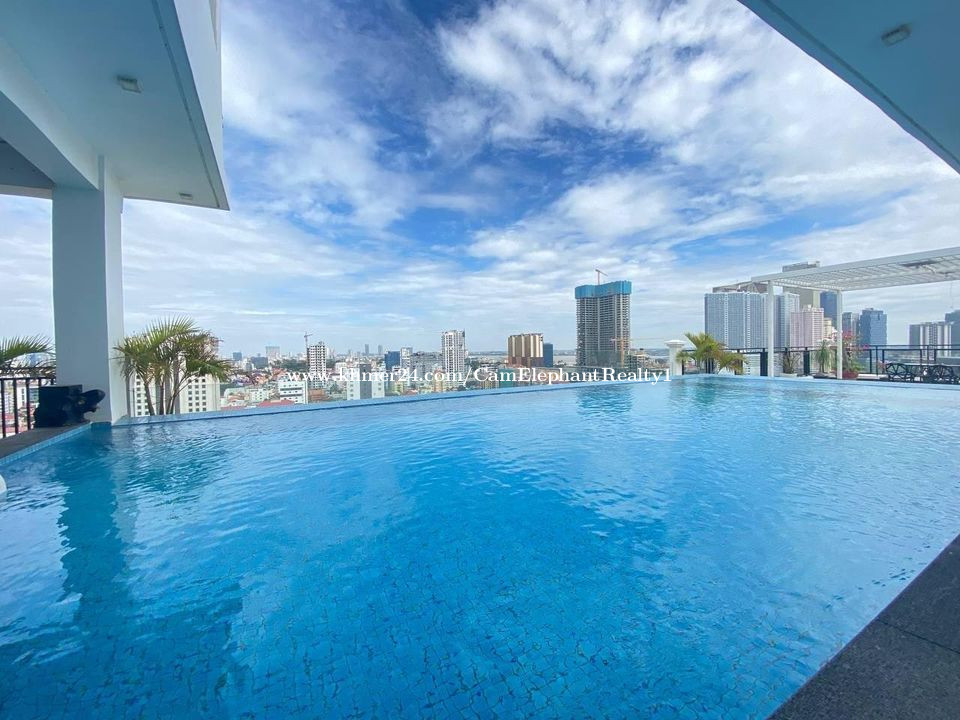 Visual Reference: Pool Gym Studio Apartment Near Aeon Mall1 Tonle Basac Price