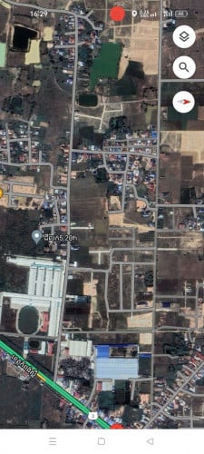 ដីកែងលក់បន្ទាន់35000ចចារ ប្លង់រឹង