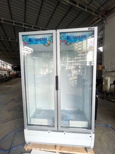 ទូក្លាសេ sanden Inverter ថ្មី Model SPB-1000 ធានា២ឆ្នាំ