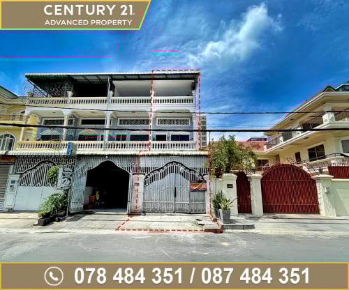 🏠 ផ្ទះល្វែង (ខាង) នៅជិតមហាវិថីម៉ៅសេទុង(245) ត្រូវការលក់បន្ទាន់ខ្លាំង