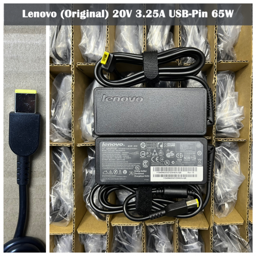 Adapter Lenovo (Original) 20V 3.25A USB-Pin 65W